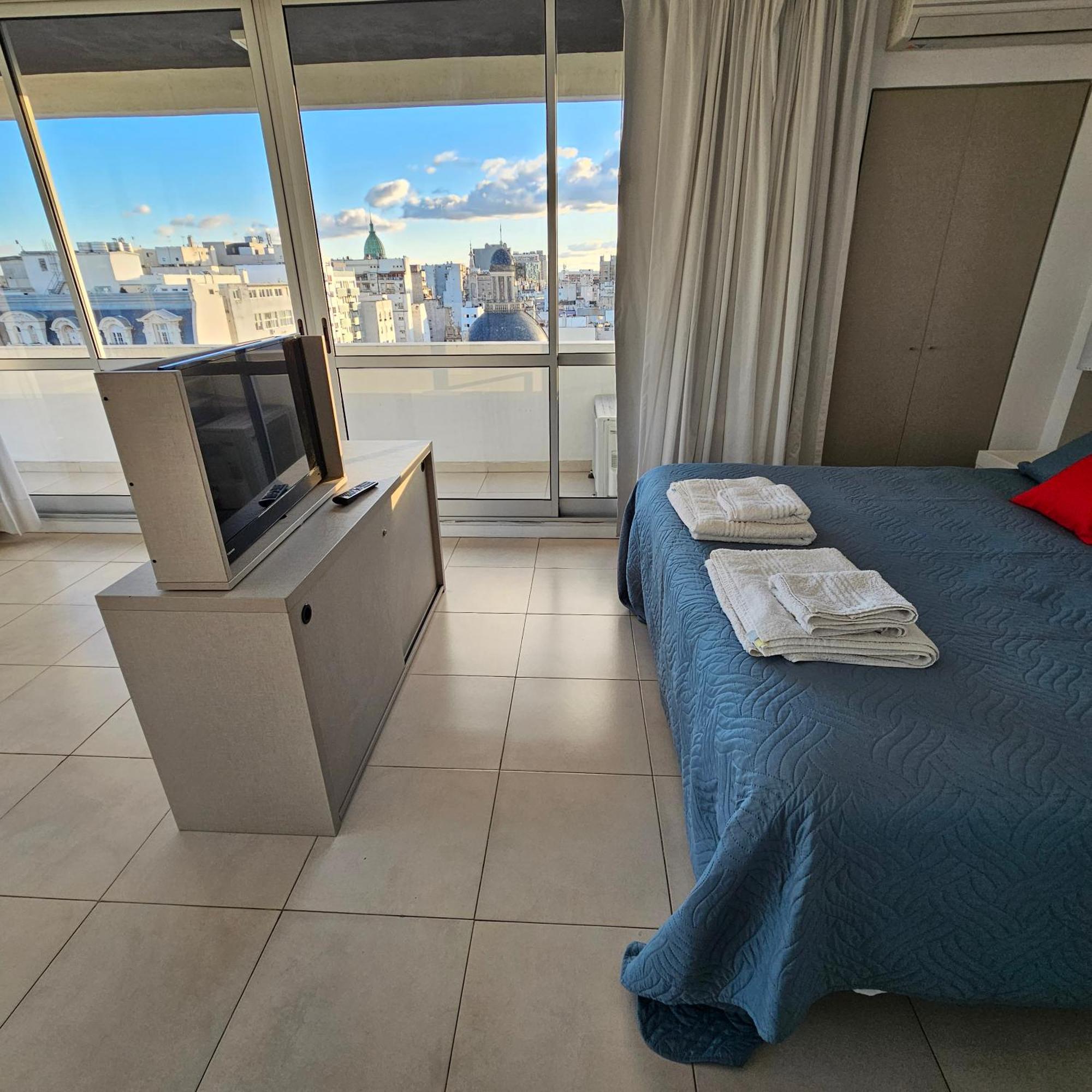 Centrico, Ideal Parejas, Vista Panoramica, Con Piscina Μπουένος Άιρες Δωμάτιο φωτογραφία