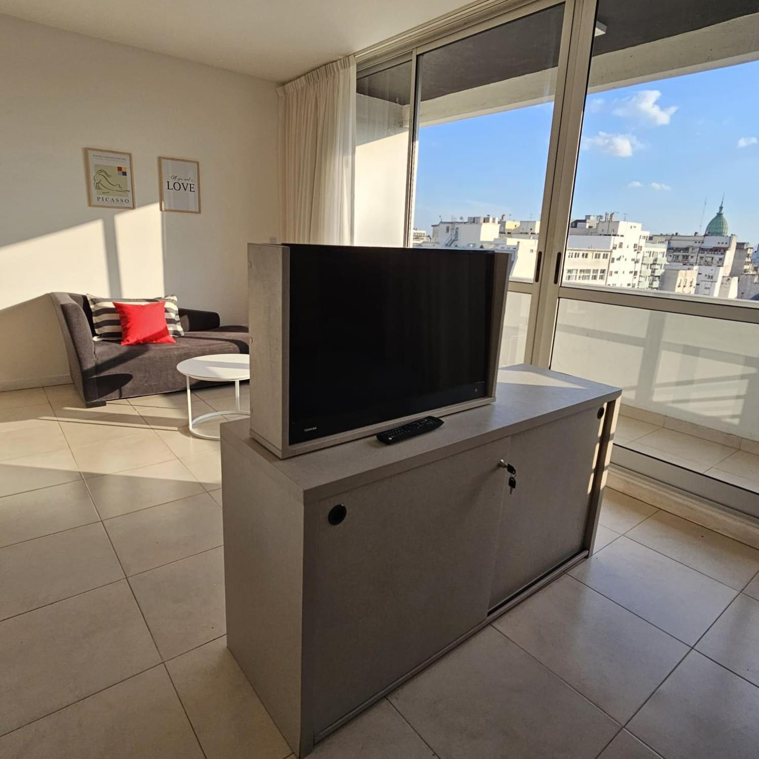 Centrico, Ideal Parejas, Vista Panoramica, Con Piscina Μπουένος Άιρες Εξωτερικό φωτογραφία
